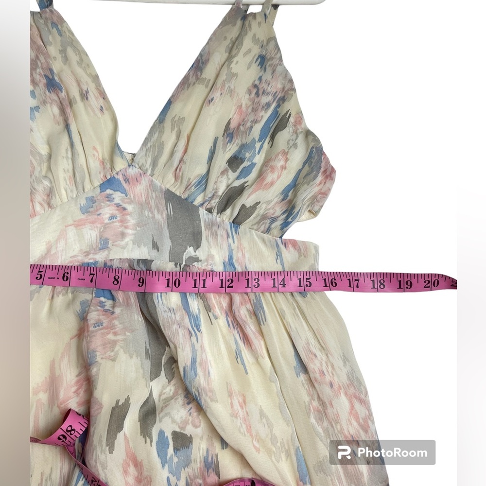 Fore Collection Daydreaming Floral Ruffle Maxi Dress Large - Picture 11 of 16